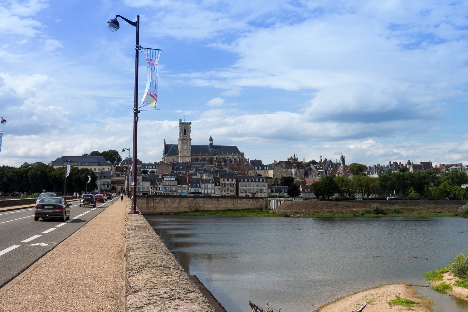 Nevers an der Loire - das Ende der Tour